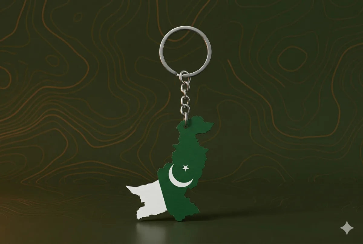 Pakistan Keychain