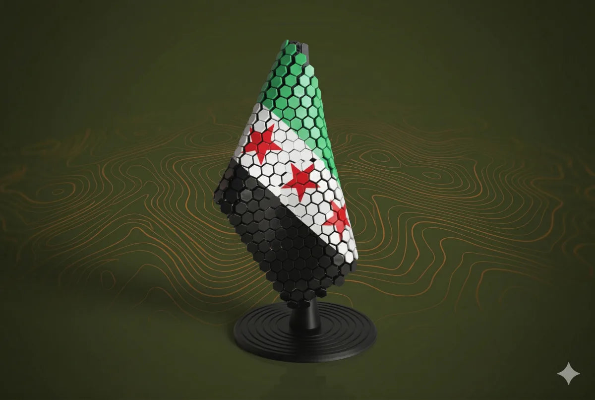 Syria Flag Pole