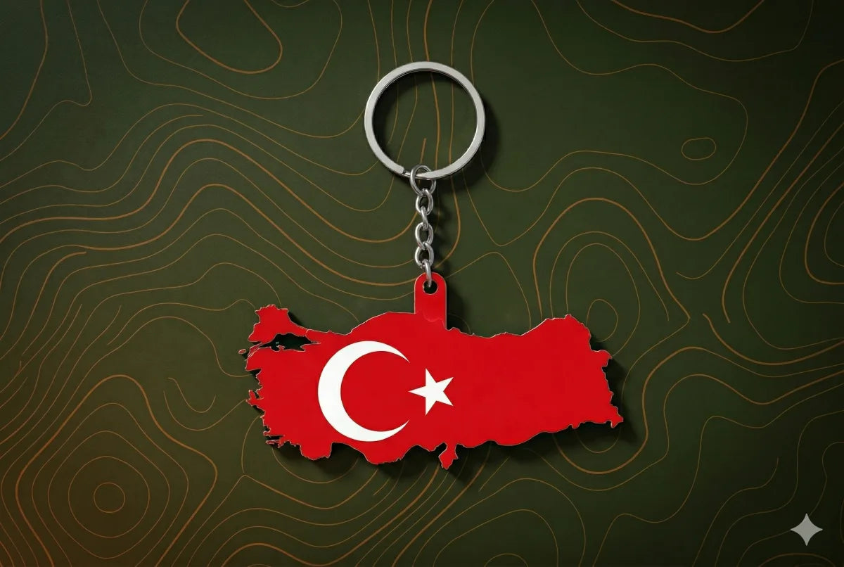 Turkey Keychain