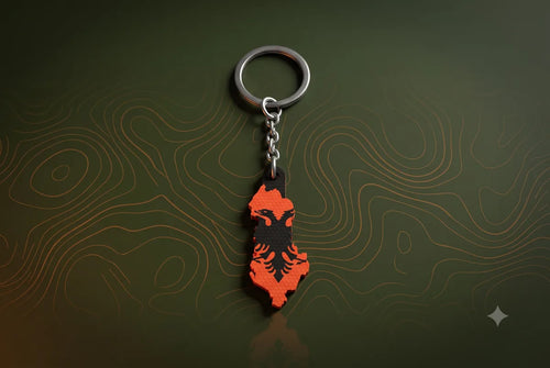 Albania Keychain