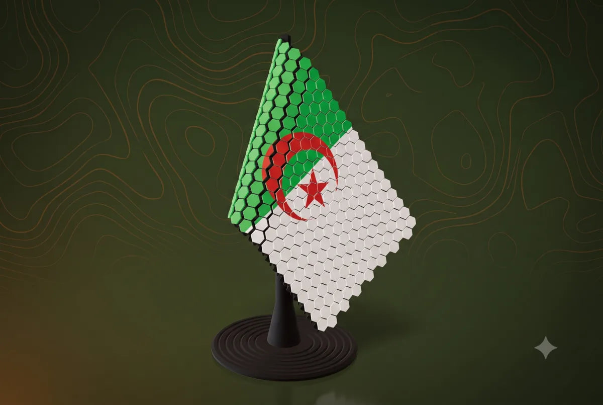 Algeria Flag Pole