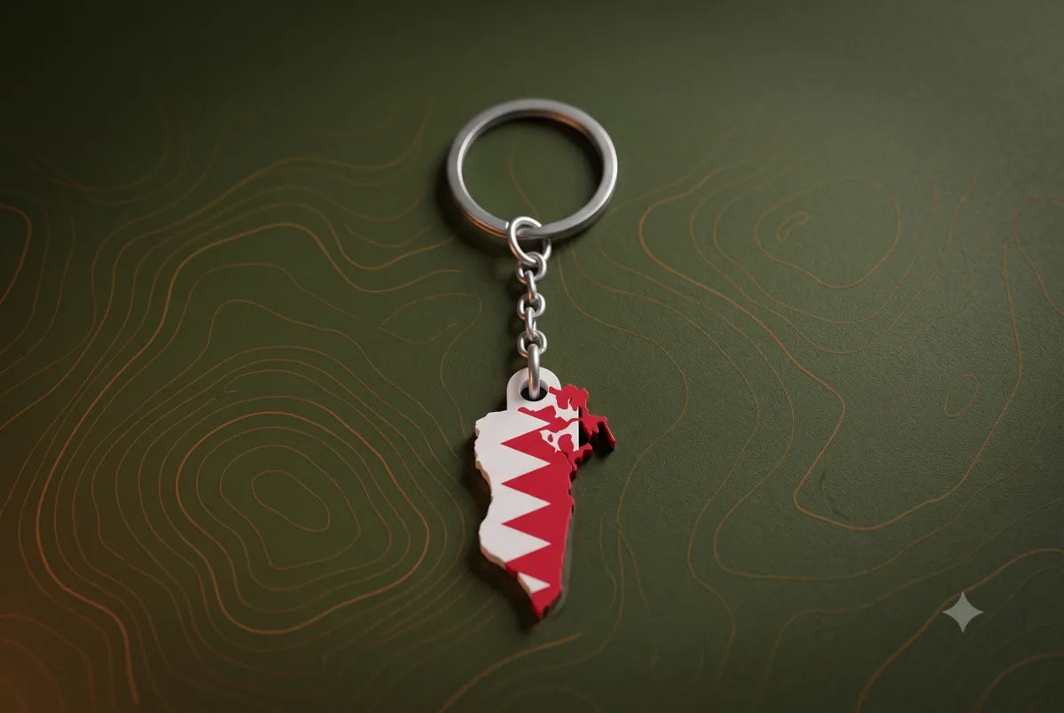 Bahrain Keychain