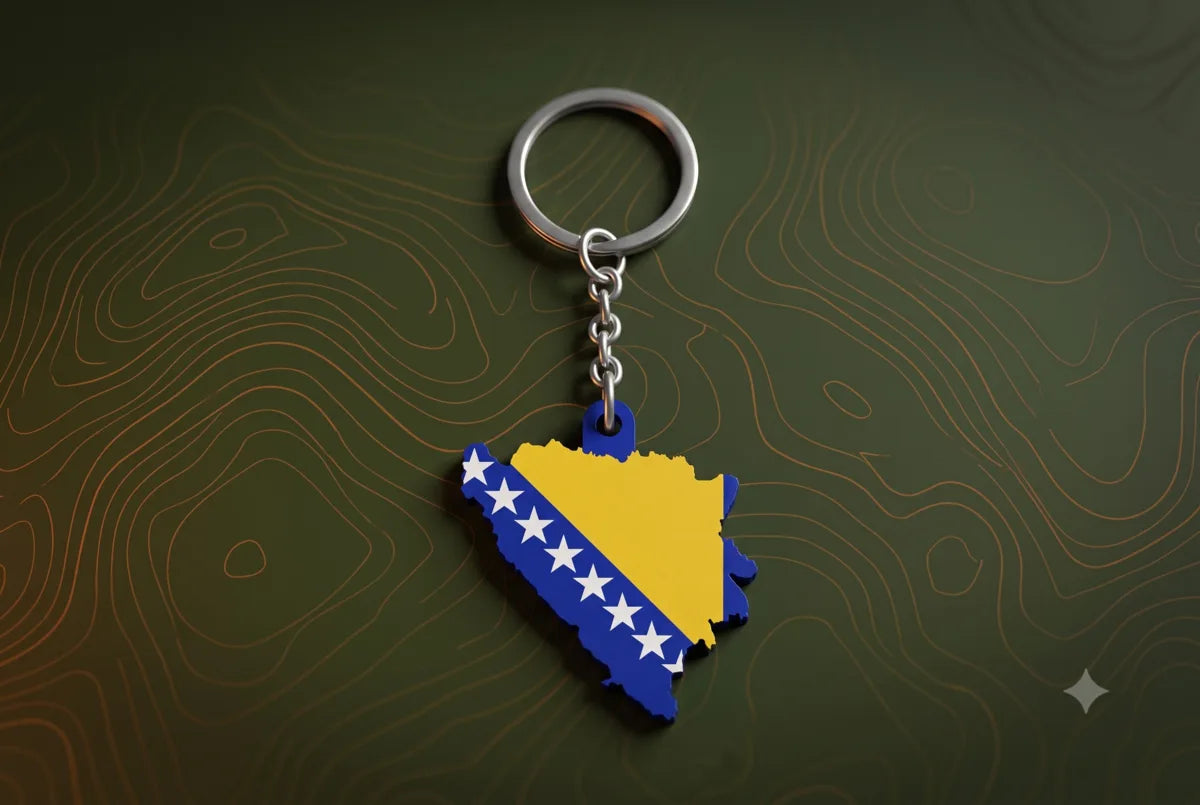 Bosnia and Herzegovina Keychain
