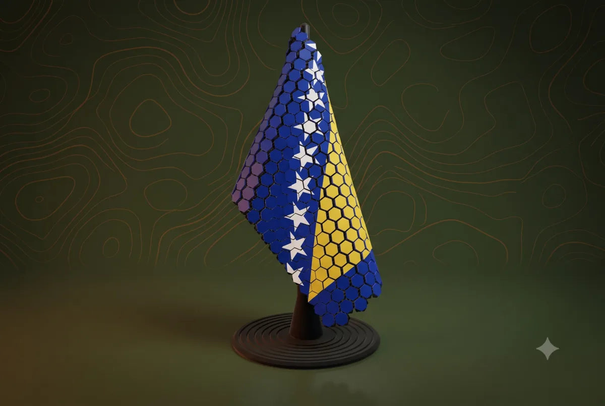 Bosnia and Herzegovina Flag Pole