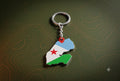 Djibouti Keychain