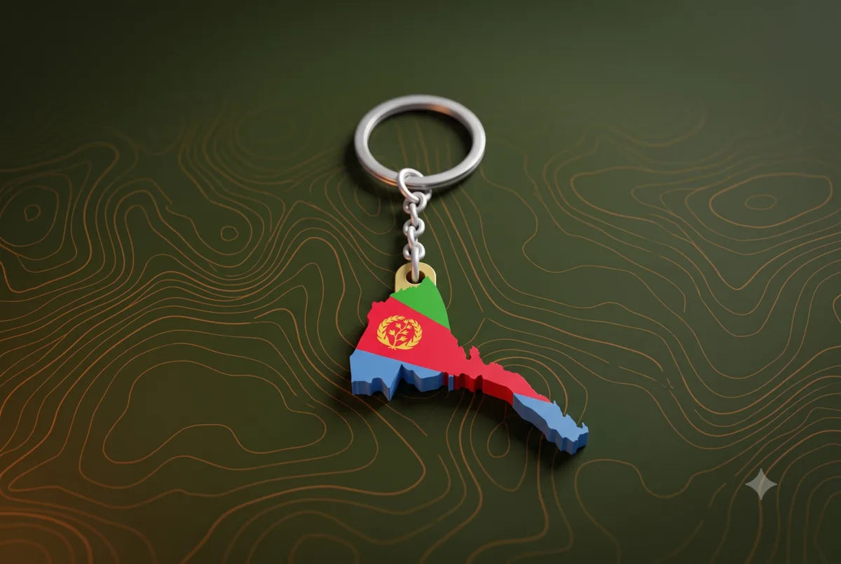Eritrea Keychain