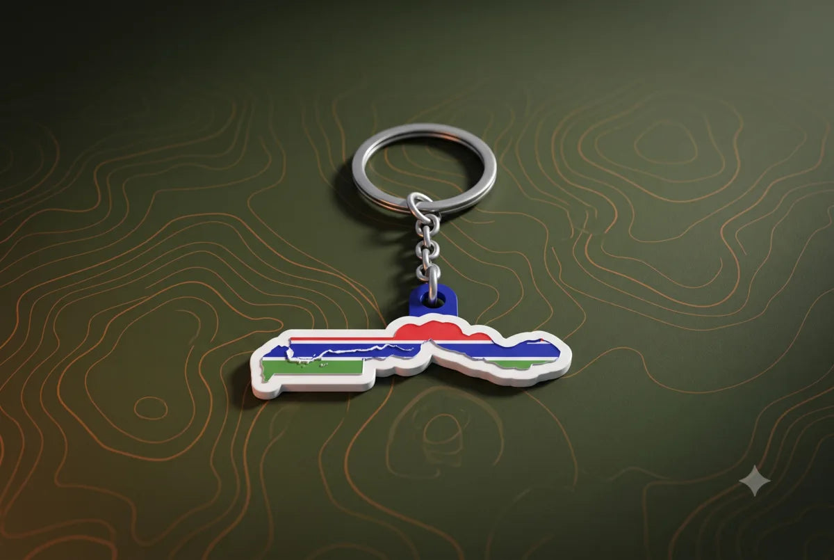 Gambia Keychain