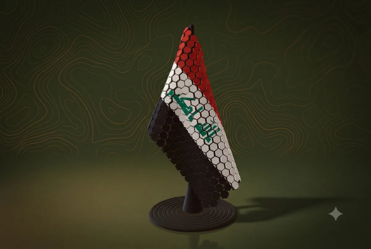 Iraq Flag Pole