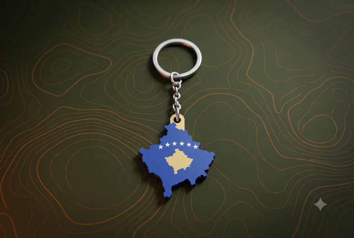 Kosovo Keychain