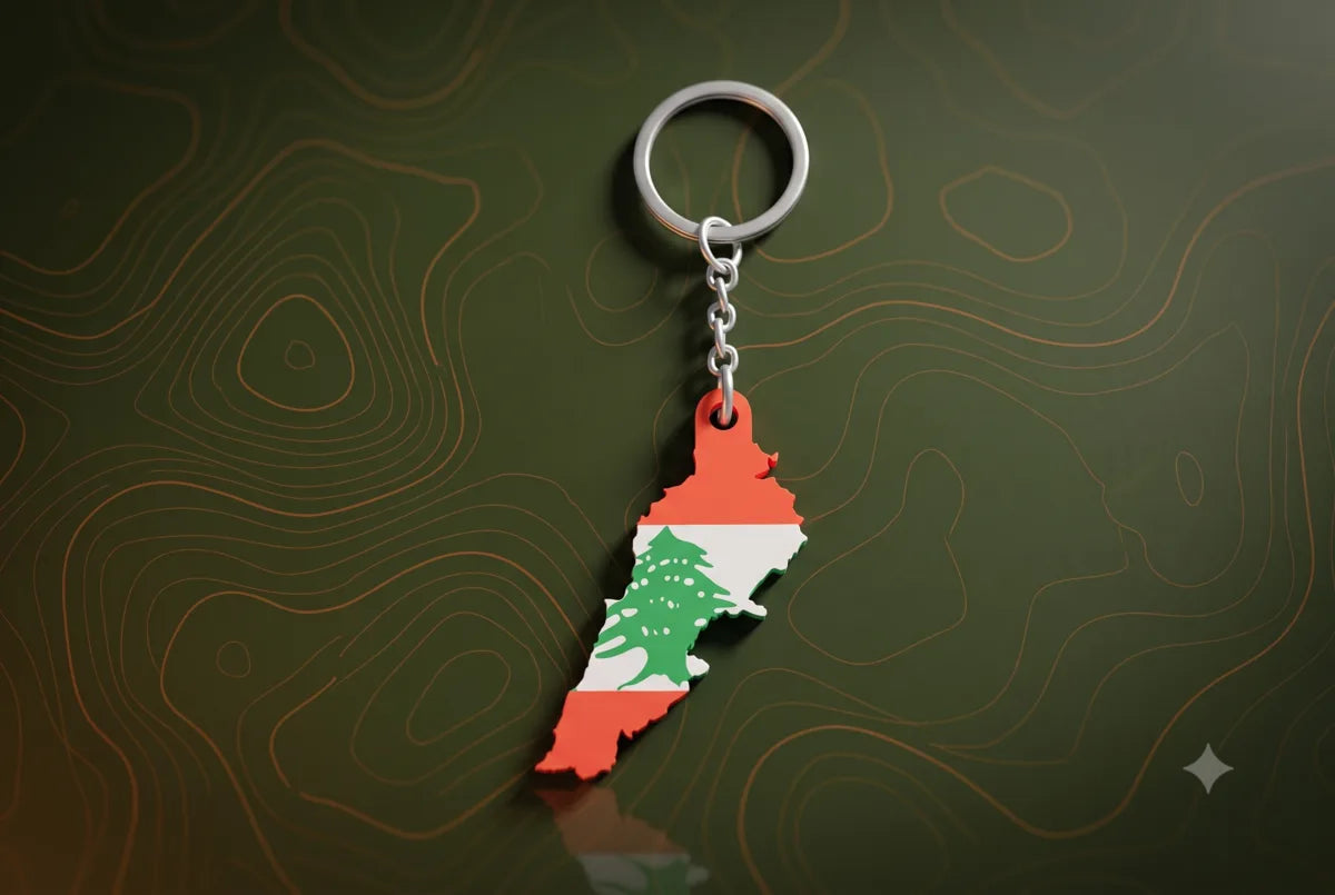 Lebanon Keychain