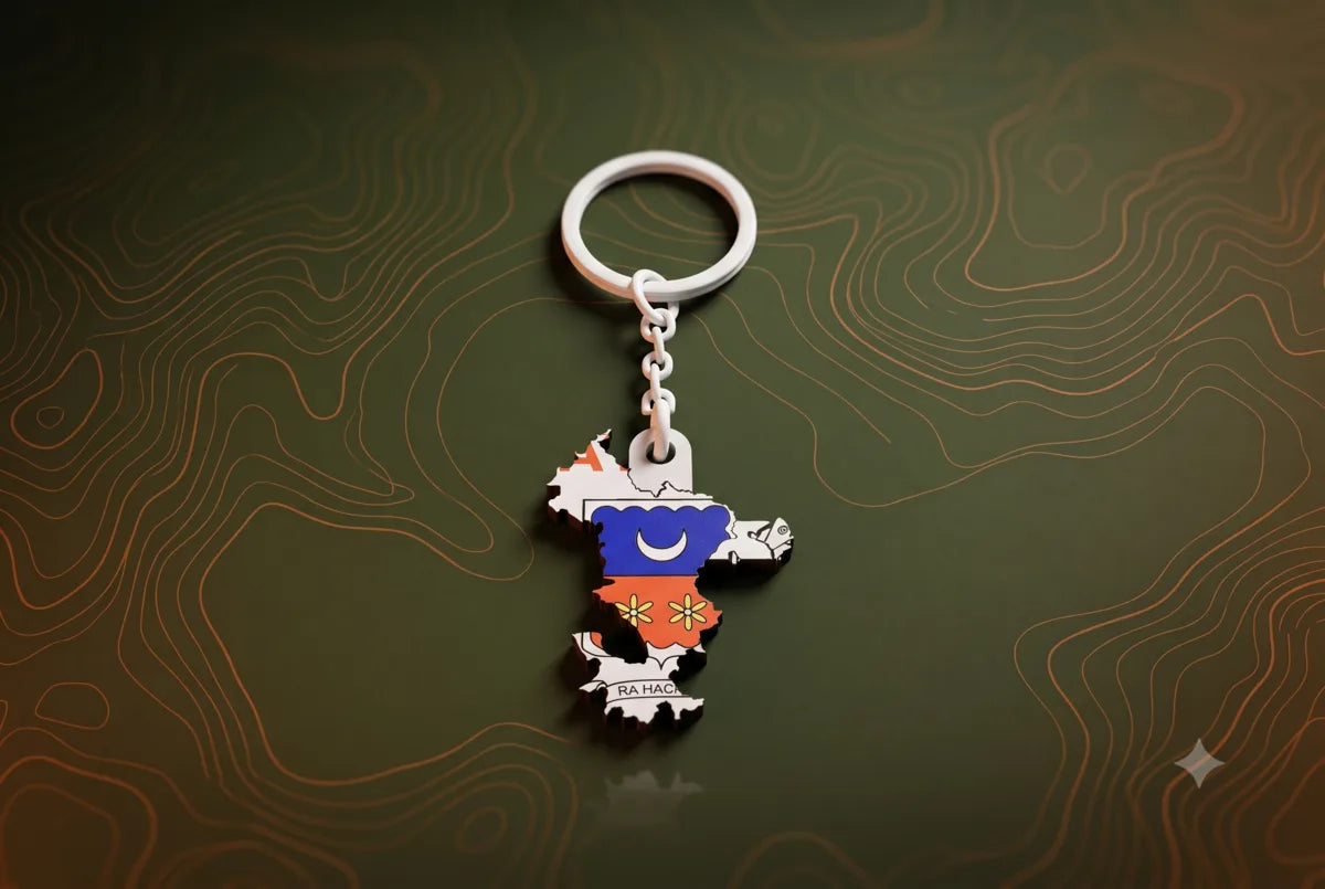 Mayotte Keychain