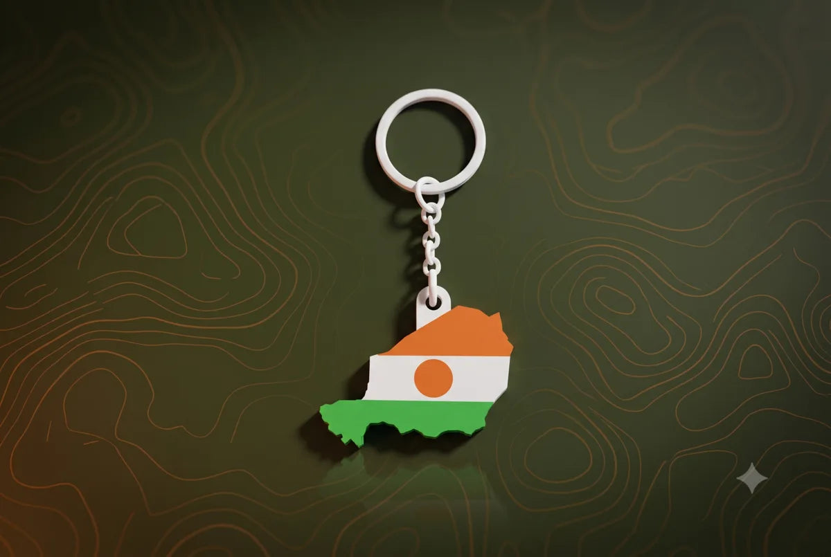 Niger Keychain