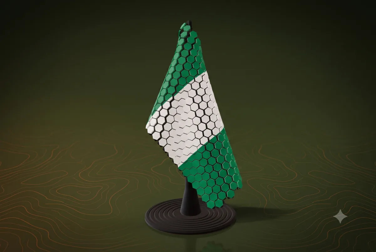 Nigeria Flag Pole