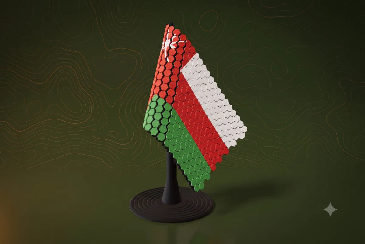 Oman Flag Pole