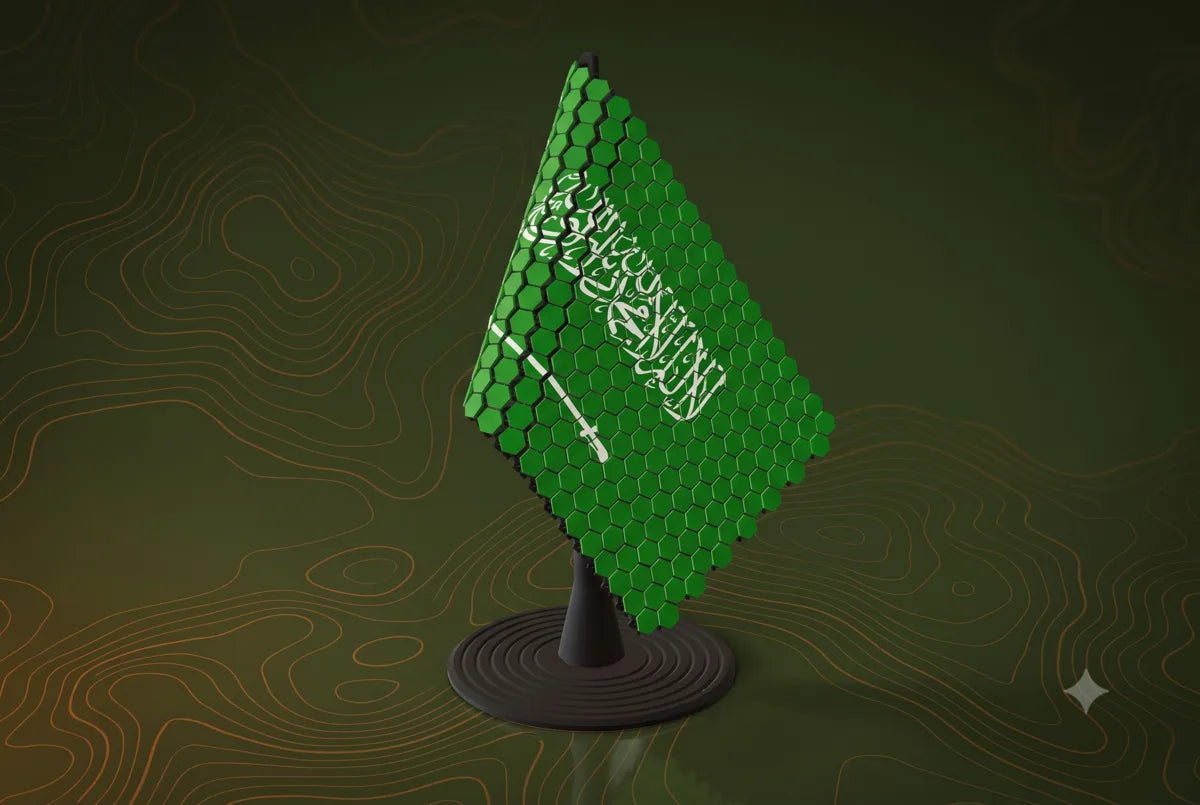 Saudi Arabia Flag Pole