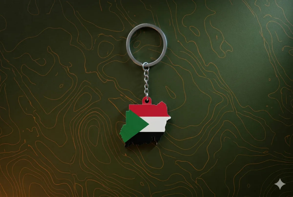 Sudan Keychain