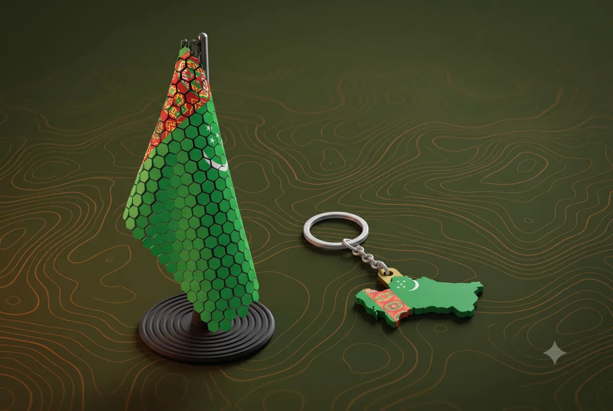 Turkmenistan Flag Bundle