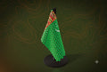 Turkmenistan Flag Pole