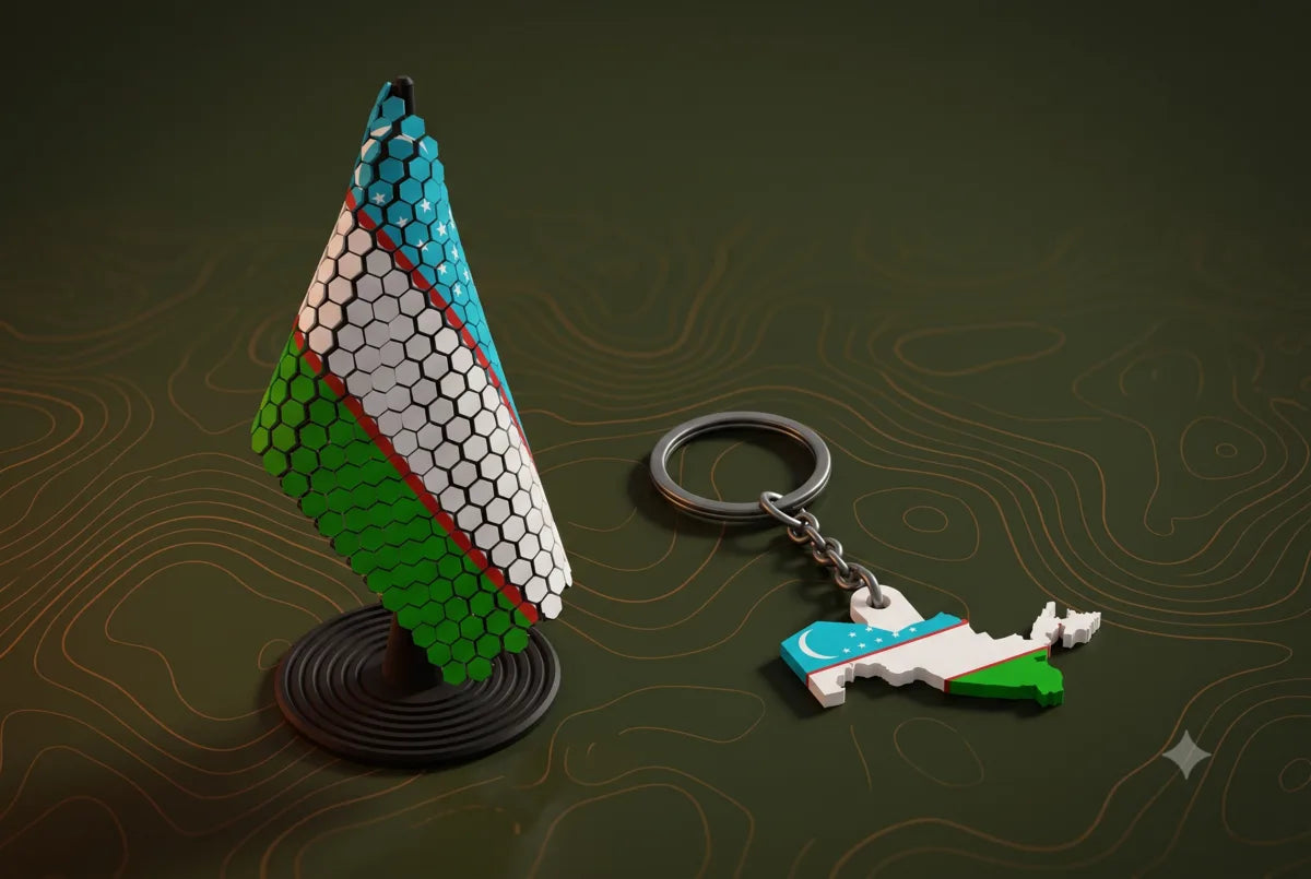 Uzbekistan Flag Bundle